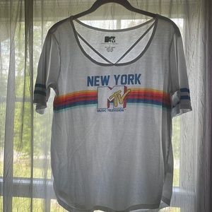 Juniors MTV New York T shirt